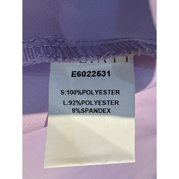 Elliatt Women's Marissa One Shoulder Evening Gown Light Purple Size XL NWT - Picture 9 of 12